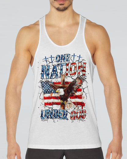 One Nation Under God Eagle Men's All Over Print Shirt - Tltr2105252