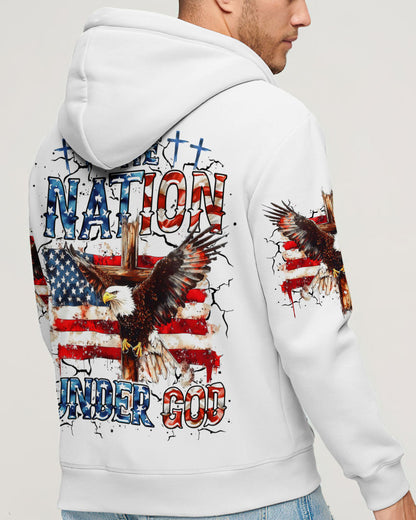 One Nation Under God Eagle Men's All Over Print Shirt - Tltr2105252