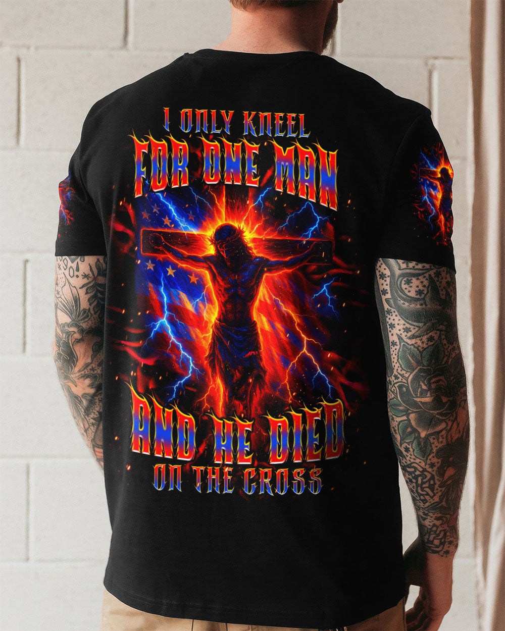 I Only Kneel For One Man Men's All Over Print Shirt - Tltr2306253