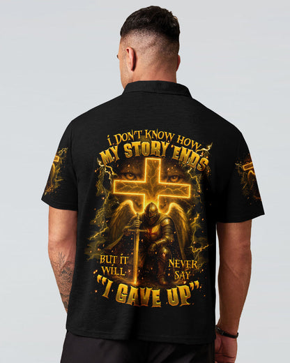 I Don't Know How My Story Ends Warrior Men's All Over Print Shirt   - Tltr2404251