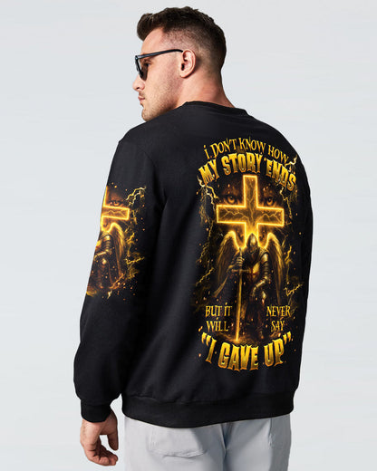 I Don't Know How My Story Ends Warrior Men's All Over Print Shirt   - Tltr2404251