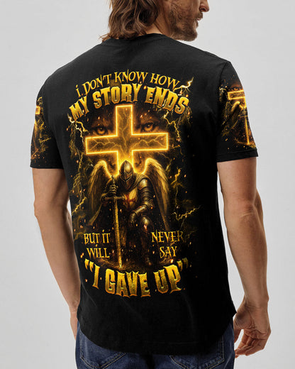 I Don't Know How My Story Ends Warrior Men's All Over Print Shirt   - Tltr2404251