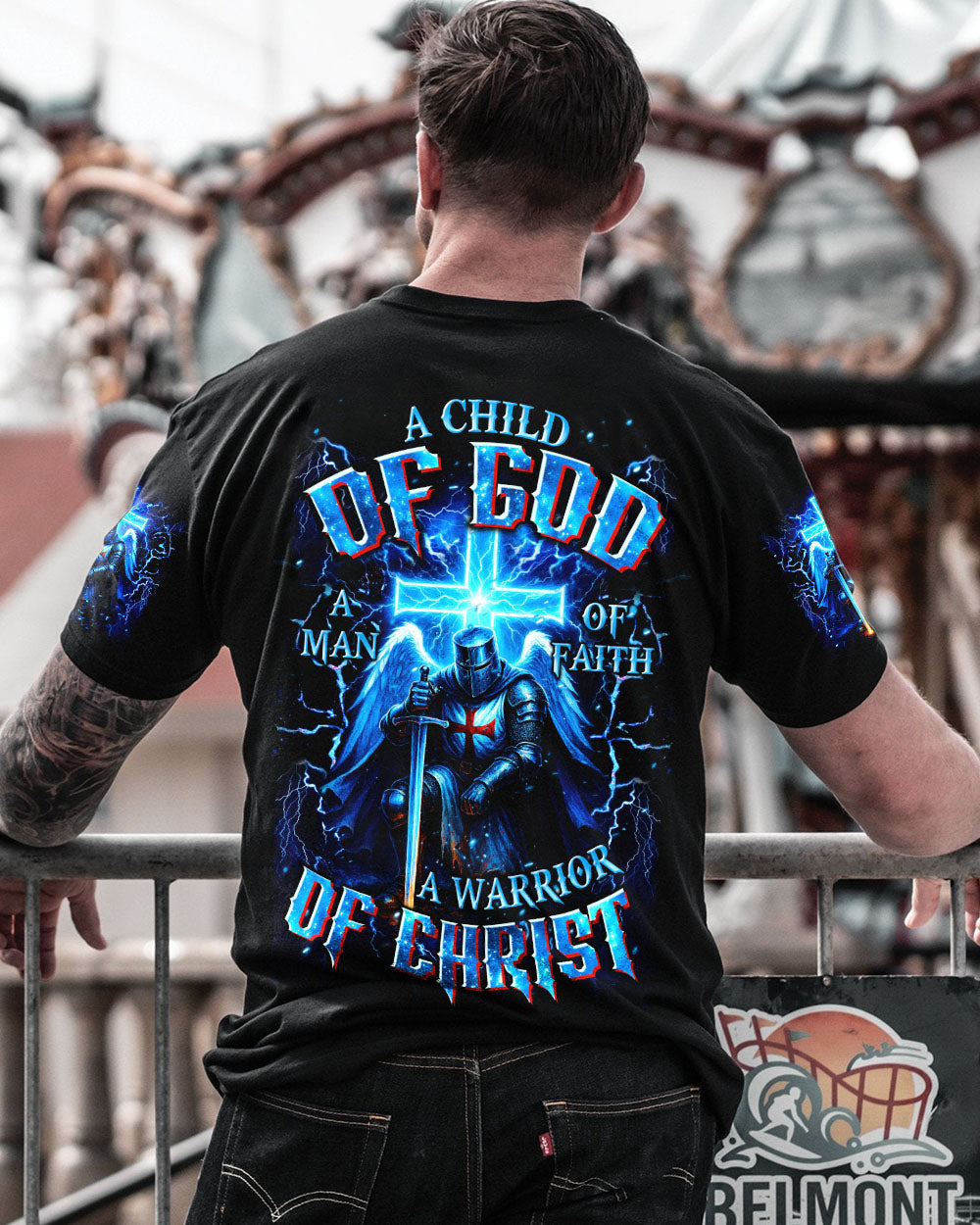 A Warrior Of Christ Warrior  Men's All Over Print Shirt - Tltr2605252