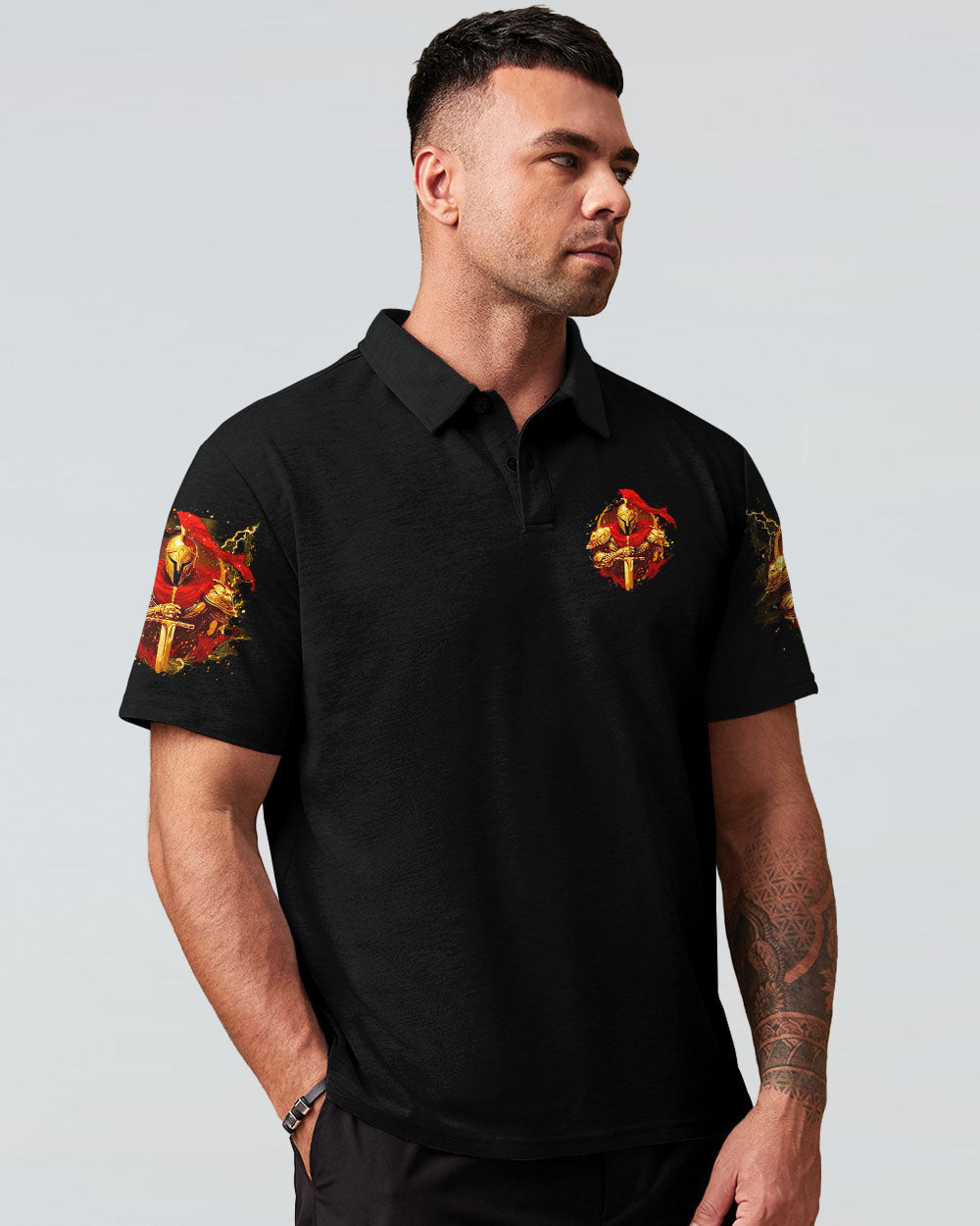 A Warrior Of Christ Men's All Over Print Shirt   - Tltr2904253