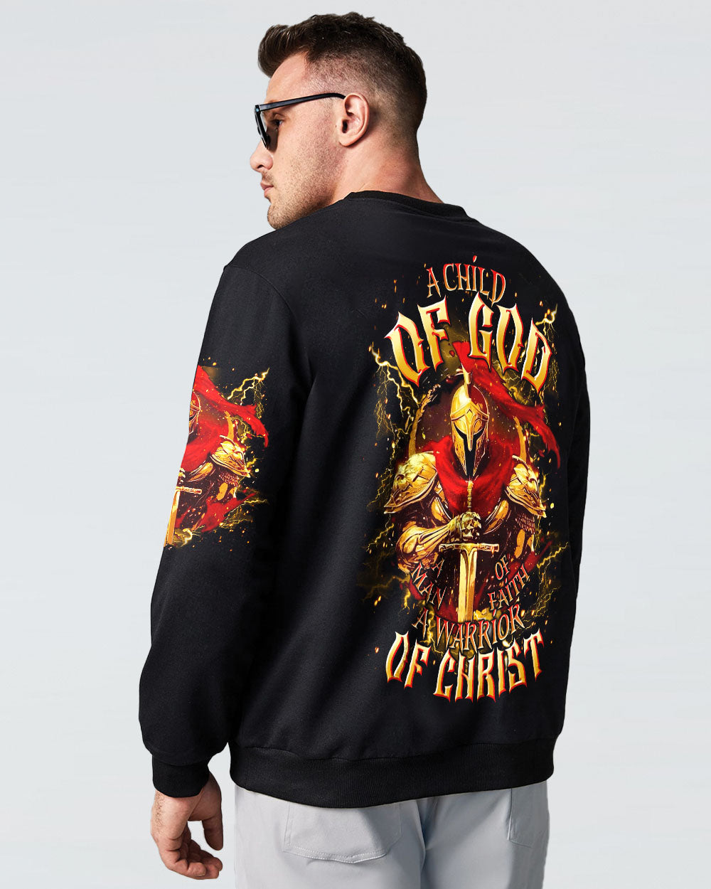 A Warrior Of Christ Men's All Over Print Shirt   - Tltr2904253