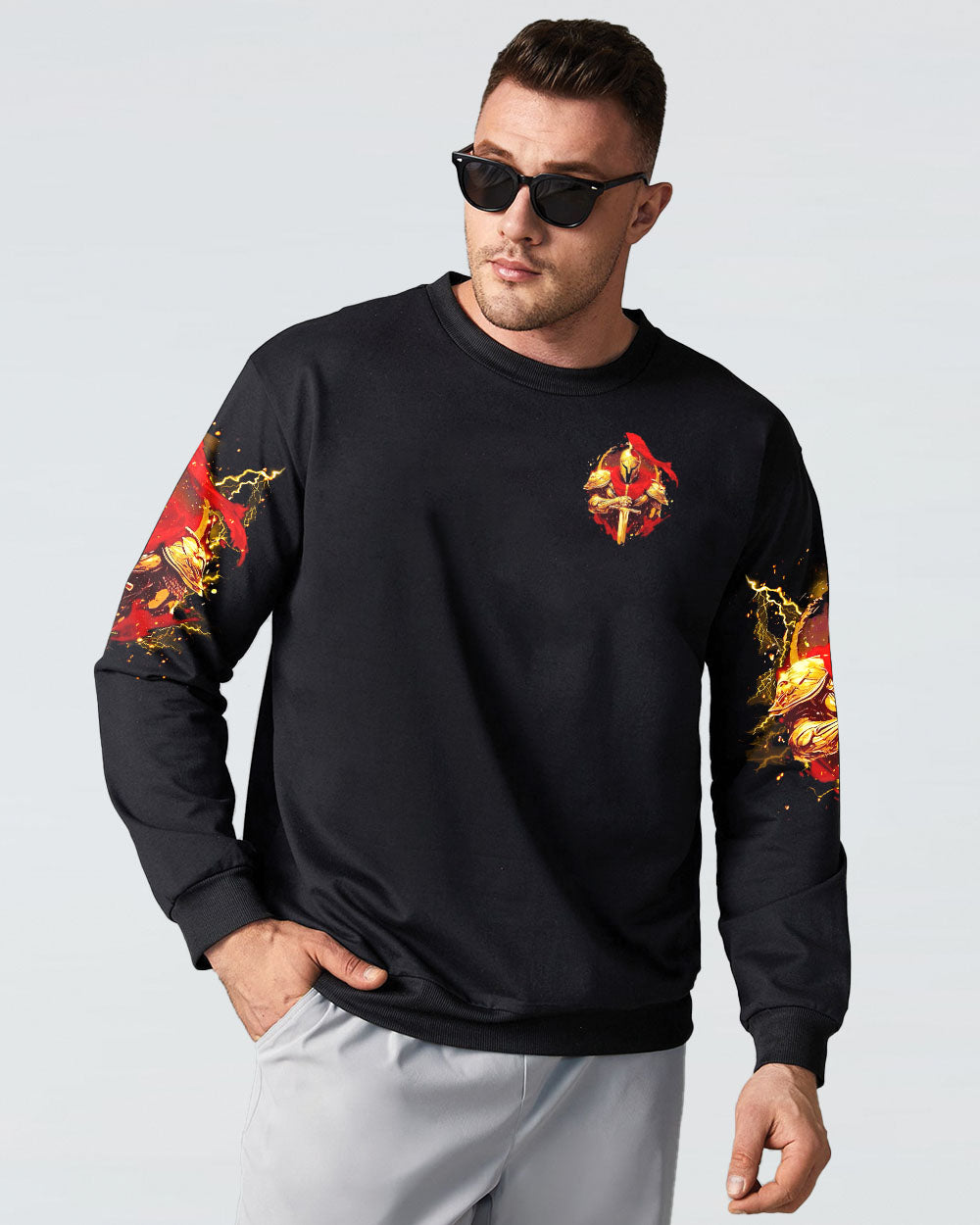 A Warrior Of Christ Men's All Over Print Shirt   - Tltr2904253