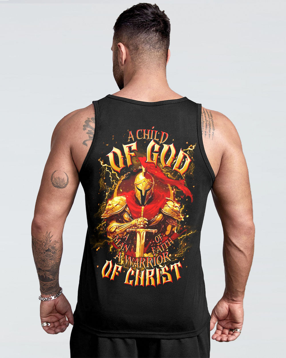 A Warrior Of Christ Men's All Over Print Shirt   - Tltr2904253