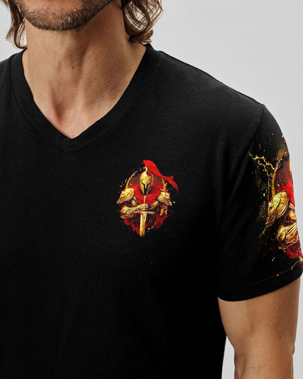 A Warrior Of Christ Men's All Over Print Shirt   - Tltr2904253