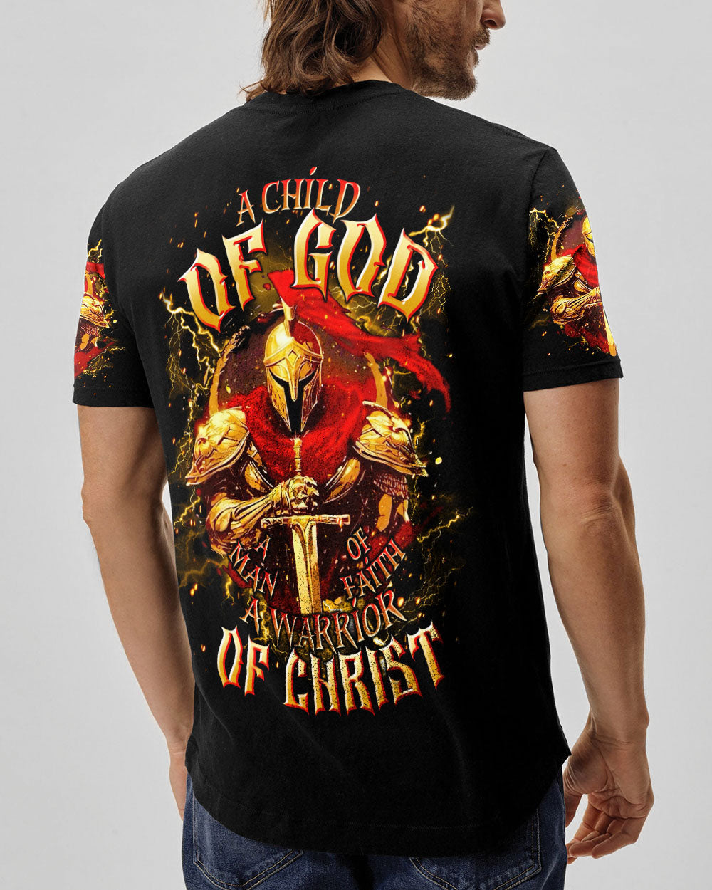 A Warrior Of Christ Men's All Over Print Shirt   - Tltr2904253