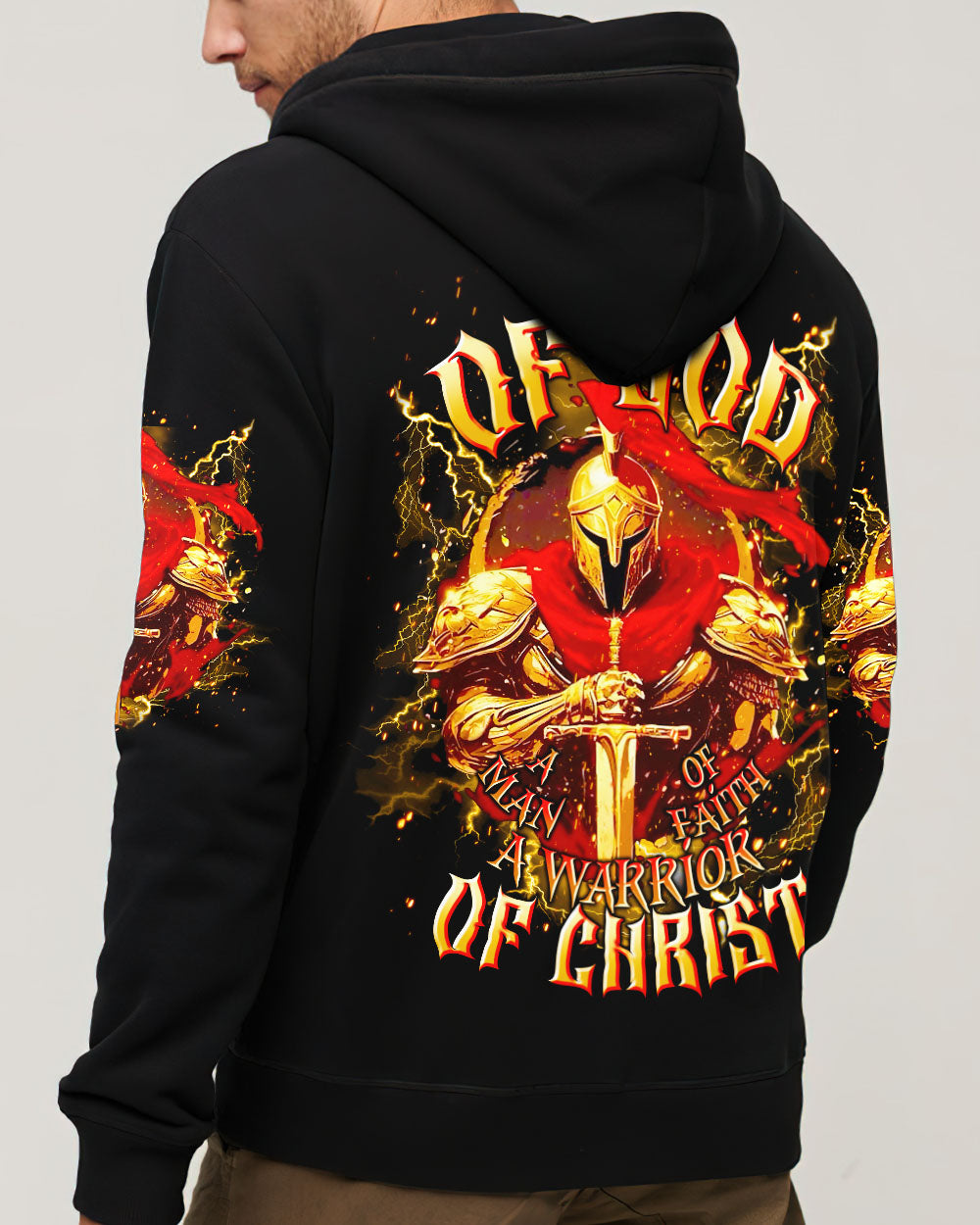 A Warrior Of Christ Men's All Over Print Shirt   - Tltr2904253