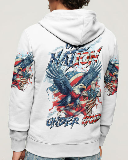 One Nation Under God Eagle Men's All Over Print Shirt  - Tltr2905252