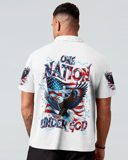 One Nation Under God Eagle Men's All Over Print Shirt  - Tltr3005252