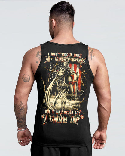 I Don't Know How My Story Ends Warrior Men's All Over Print Shirt   - Tltw1405254