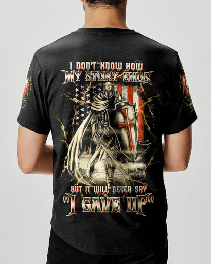 I Don't Know How My Story Ends Warrior Men's All Over Print Shirt   - Tltw1405254