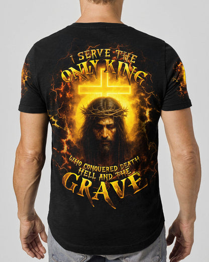 I Serve The Only King Men's All Over Print Shirt - Tltw2506253