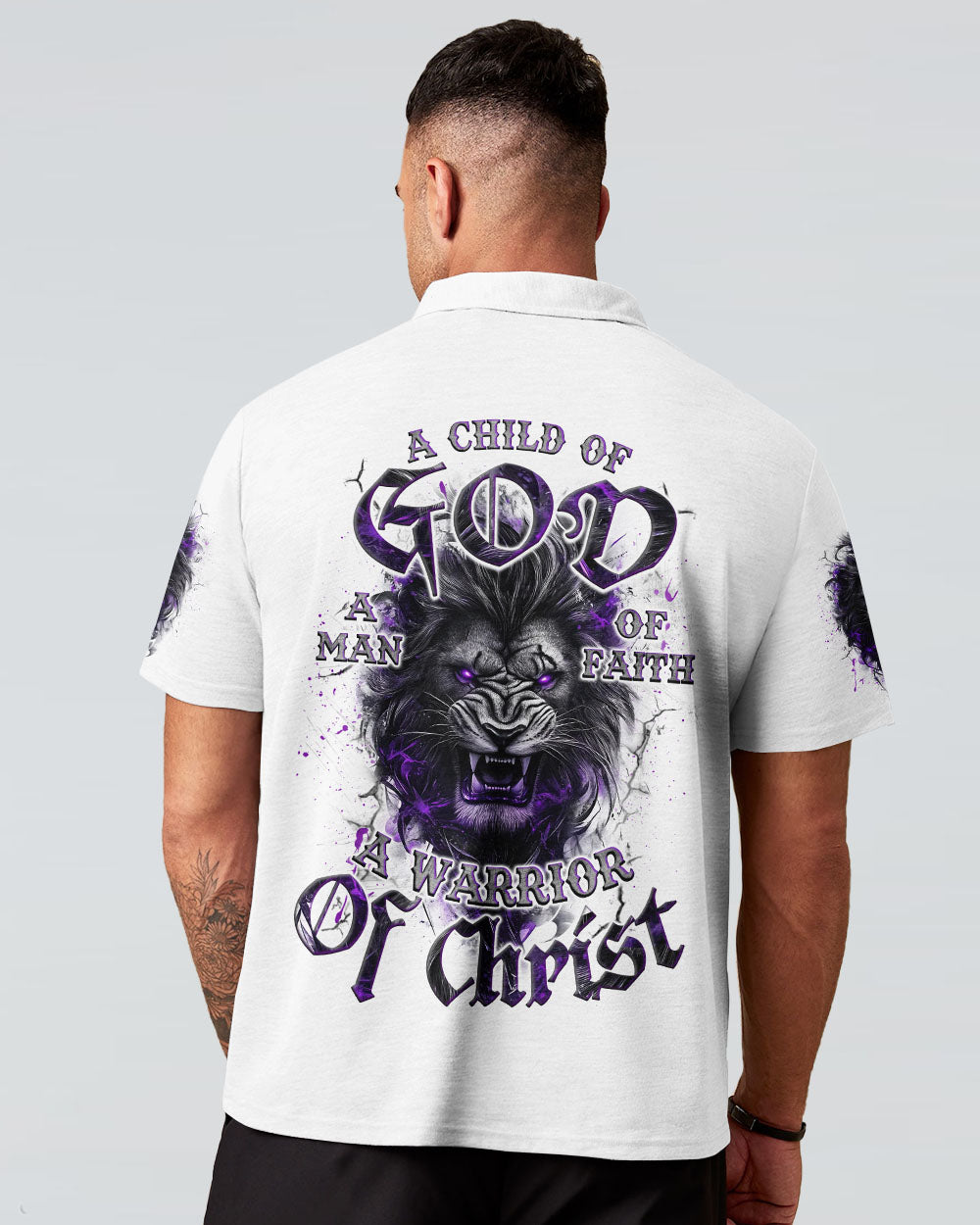 A Warrior Of Christ Lion Men's All Over Print Shirt - Tyqy2803254