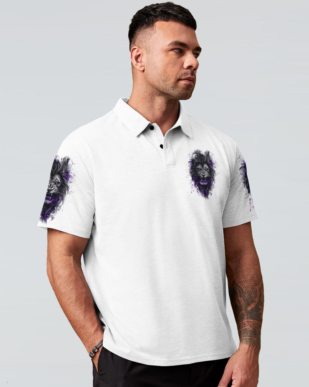 A Warrior Of Christ Lion Men's All Over Print Shirt - Tyqy2803254