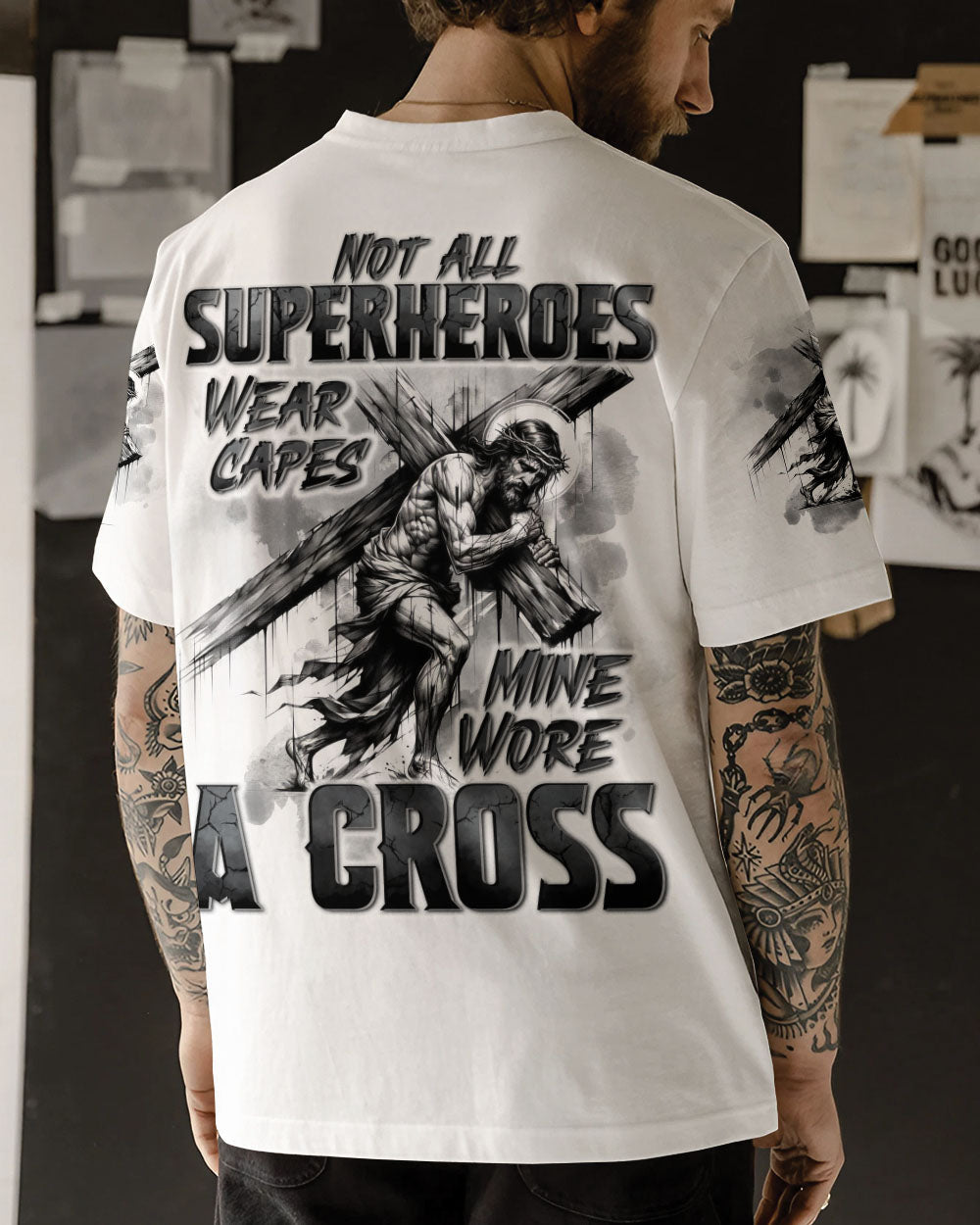 Not All Superheroes Wear Capes Men's All Over Print Shirt - Tytd1803251