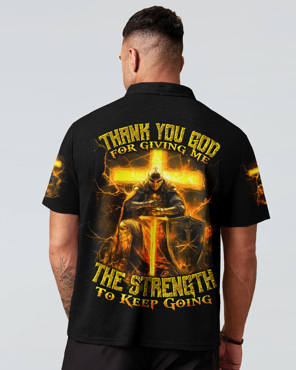 Thank You God Men's All Over Print Shirt - Tytd1904251