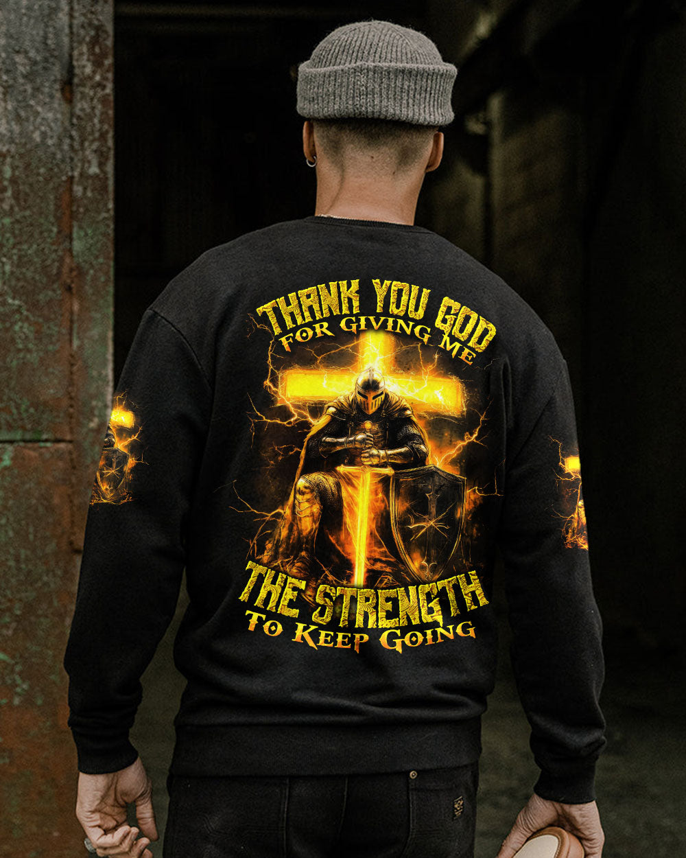 Thank You God Men's All Over Print Shirt - Tytd1904251