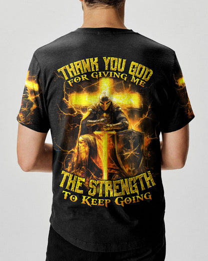 Thank You God Men's All Over Print Shirt - Tytd1904251