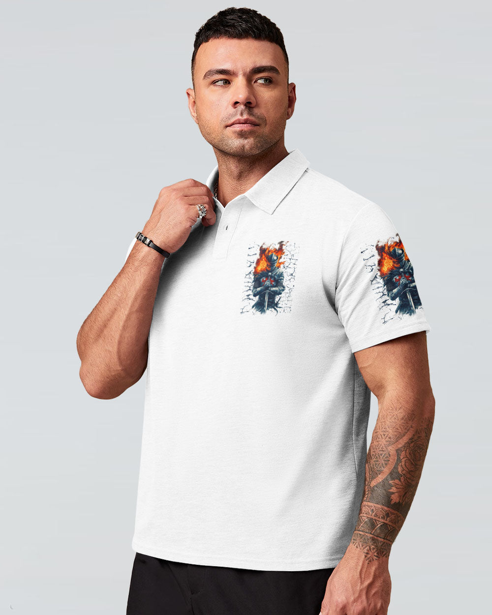 A Warrior Of Christ Men's All Over Print Shirt - Tytd3103251