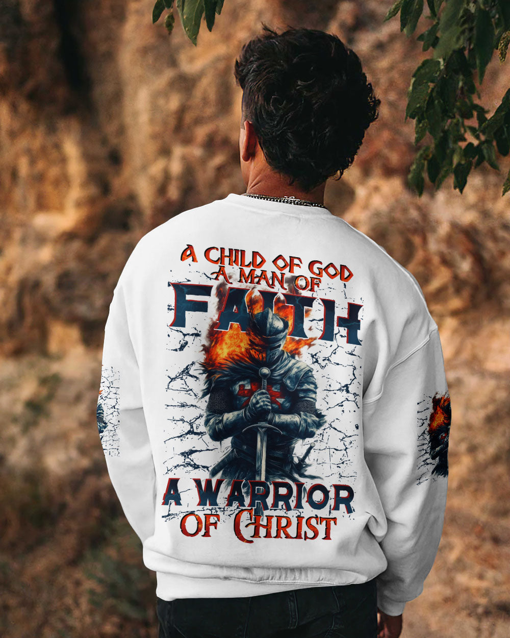 A Warrior Of Christ Men's All Over Print Shirt - Tytd3103251
