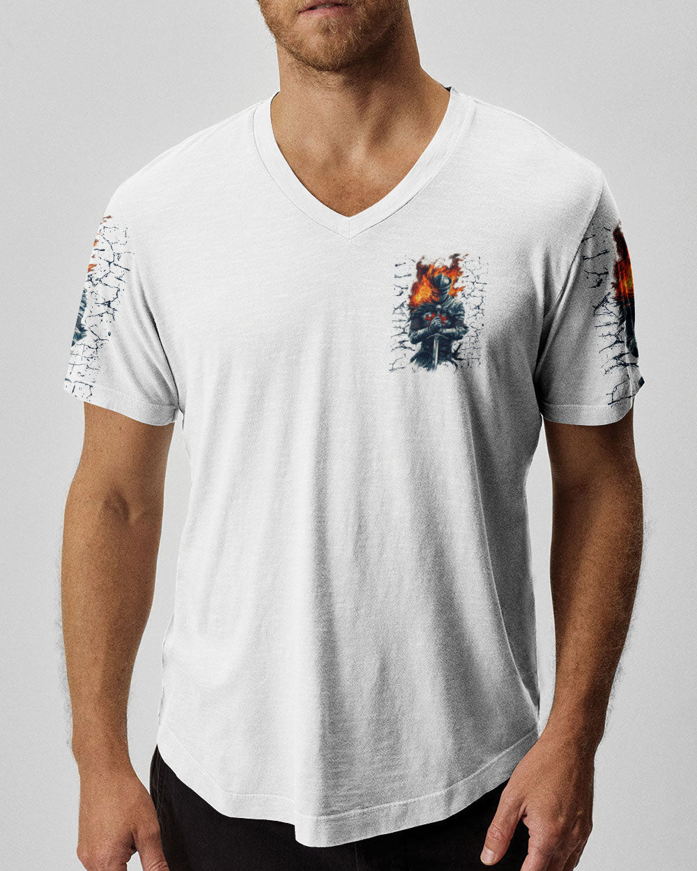 A Warrior Of Christ Men's All Over Print Shirt - Tytd3103251