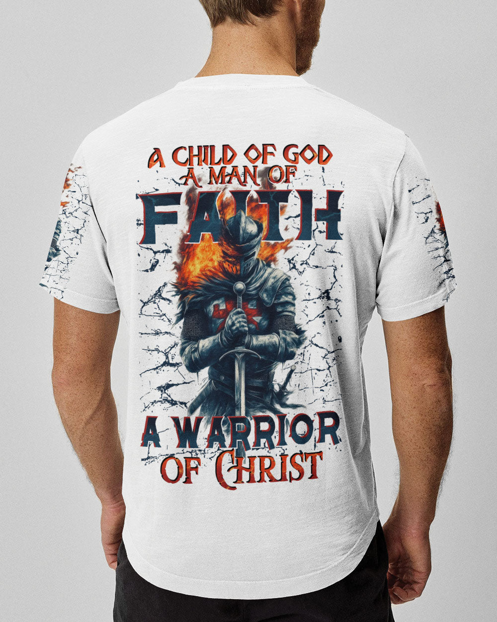 A Warrior Of Christ Men's All Over Print Shirt - Tytd3103251