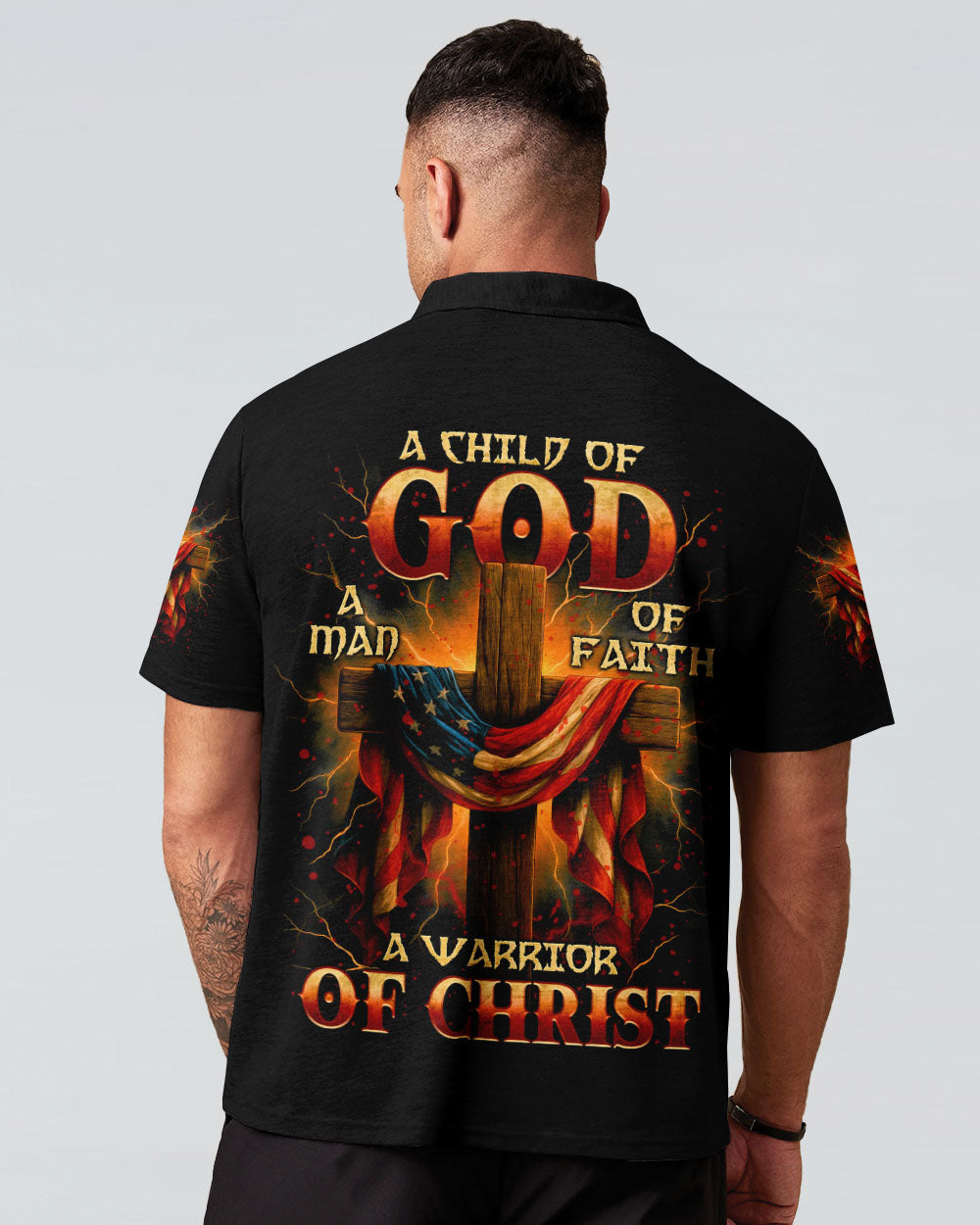 A Warrior Of Christ Men's All Over Print Shirt - Tytm1206252