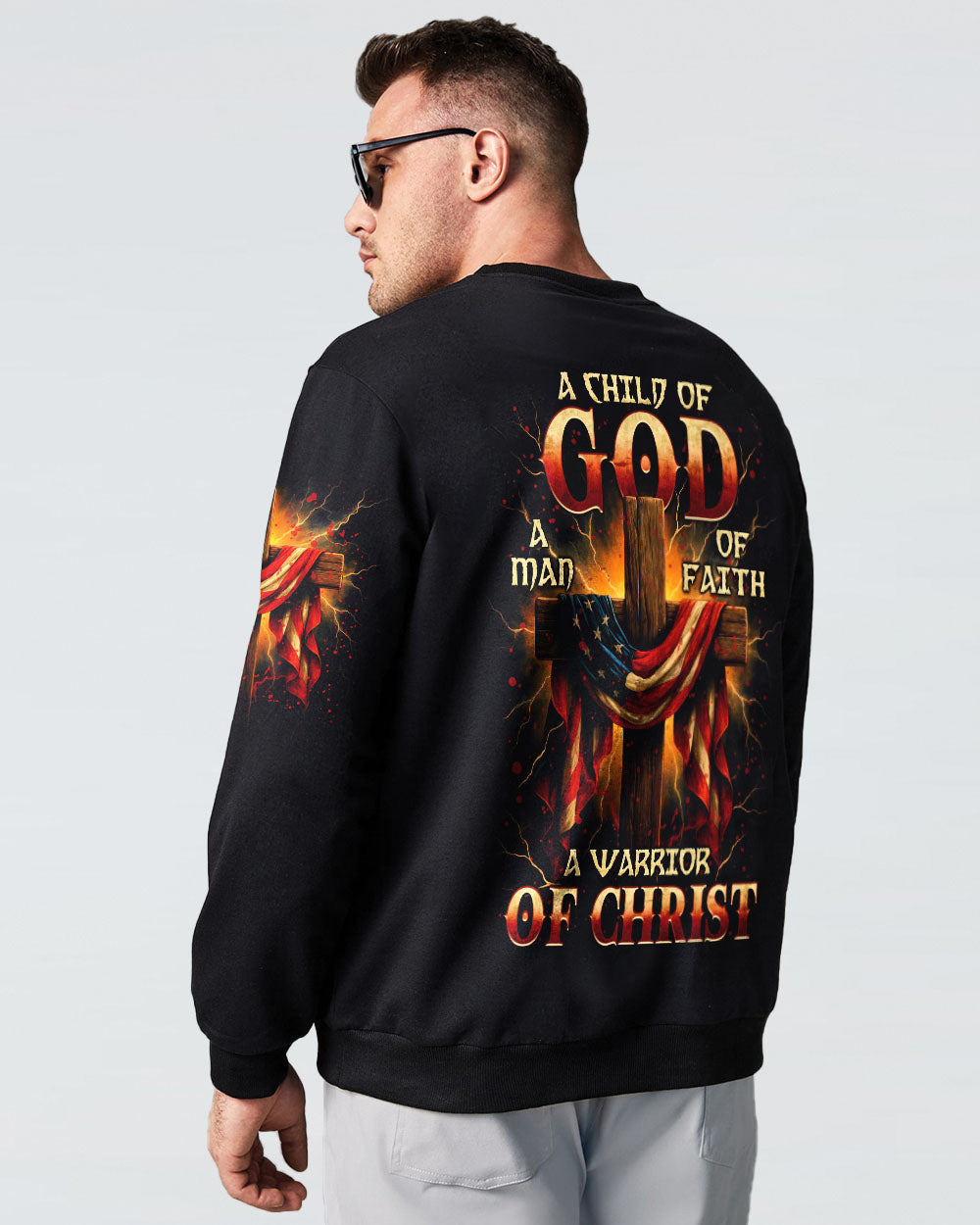 A Warrior Of Christ Men's All Over Print Shirt - Tytm1206252
