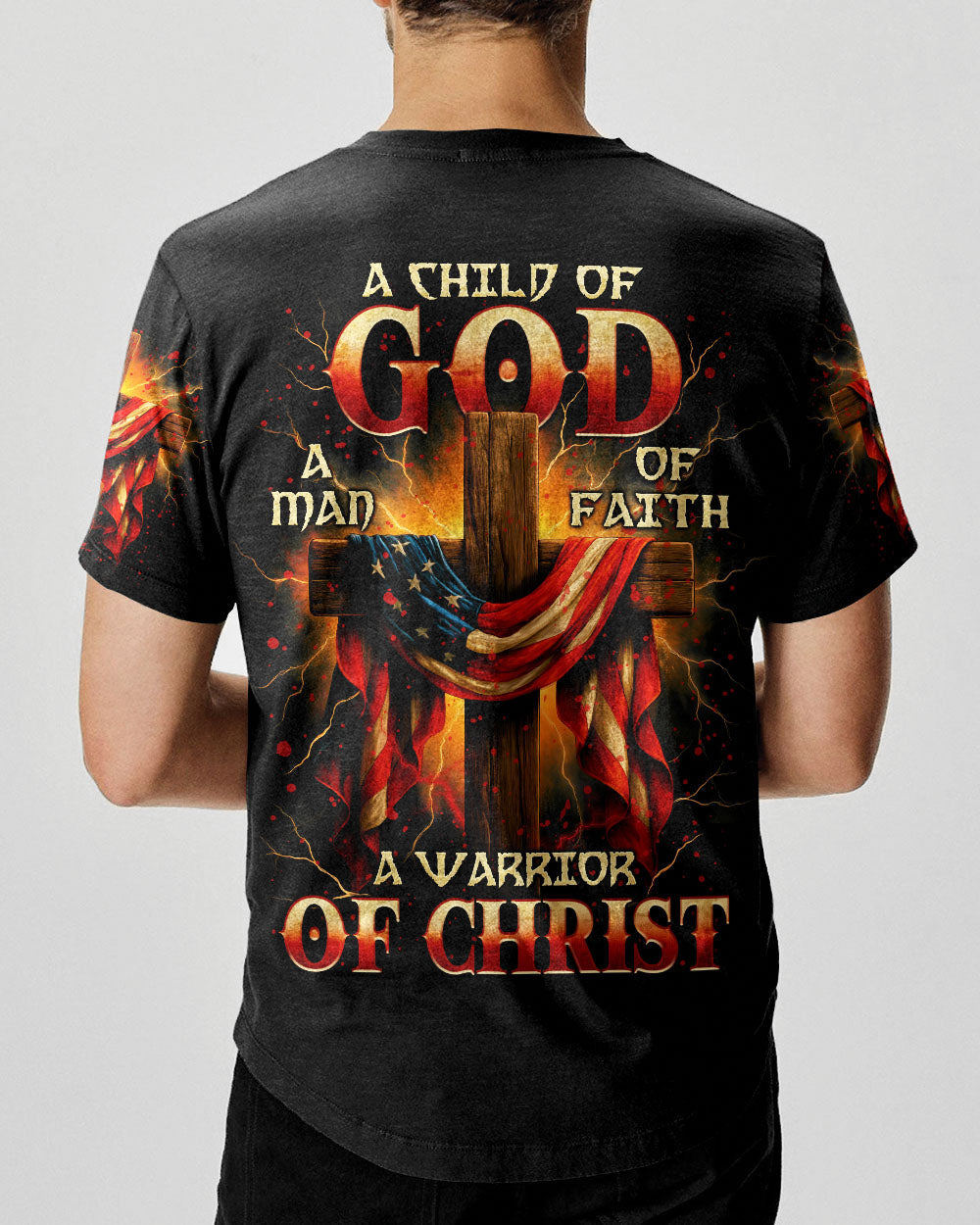 A Warrior Of Christ Men's All Over Print Shirt - Tytm1206252