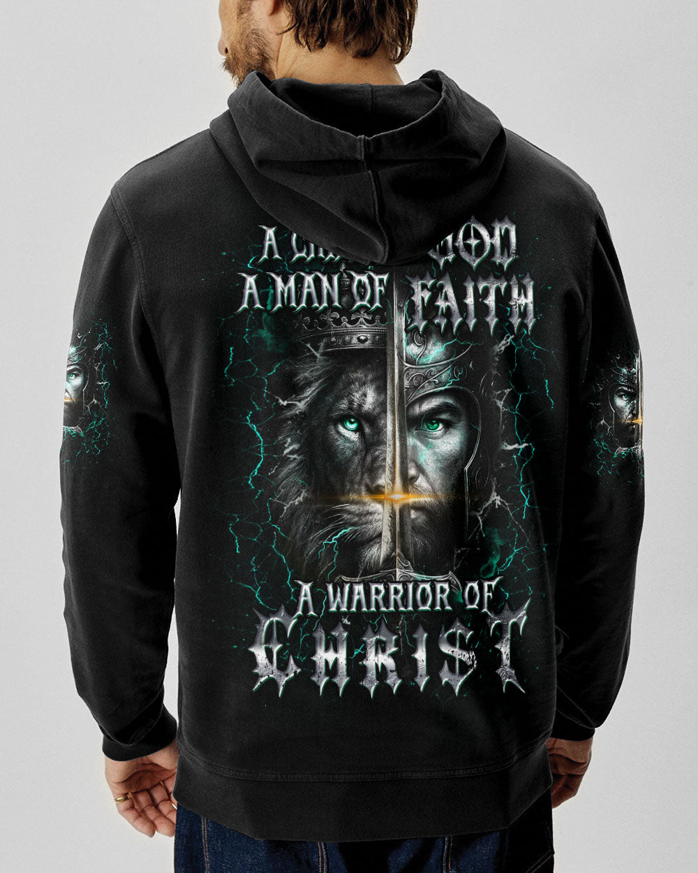 A Warrior Of Christ Men's All Over Print Shirt - Yhdu1205251