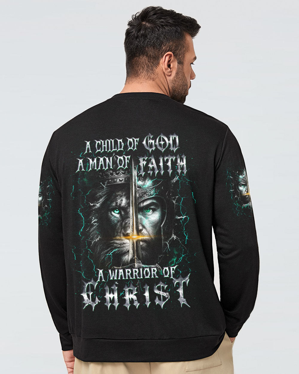 A Warrior Of Christ Men's All Over Print Shirt - Yhdu1205251