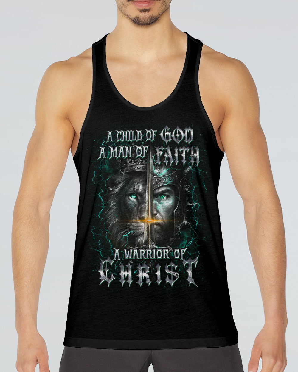 A Warrior Of Christ Men's All Over Print Shirt - Yhdu1205251