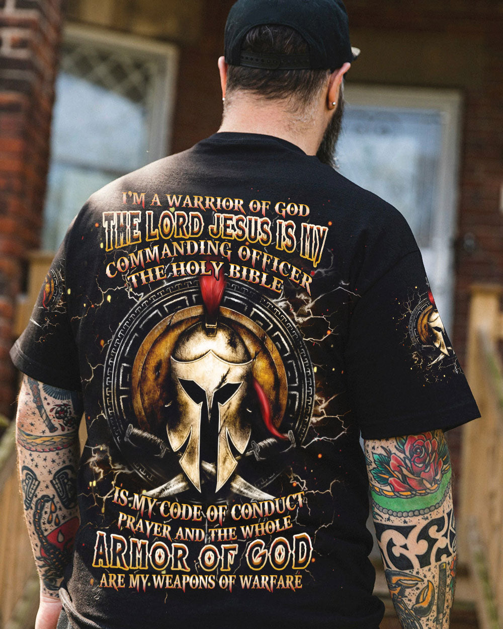 I'm A Warrior Of God Men's All Over Print Shirt - Yhhn0204253