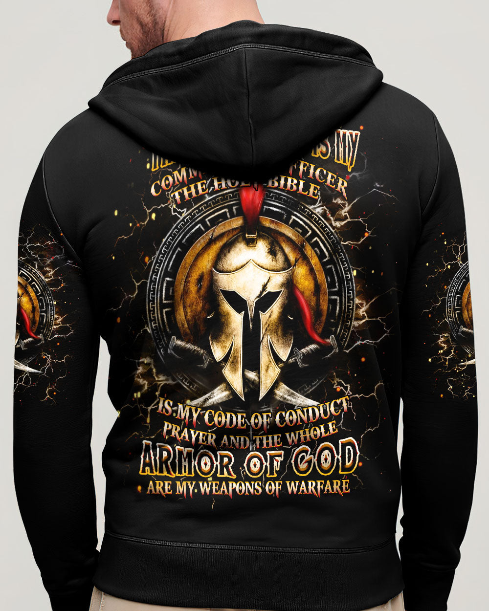 I'm A Warrior Of God Men's All Over Print Shirt - Yhhn0204253