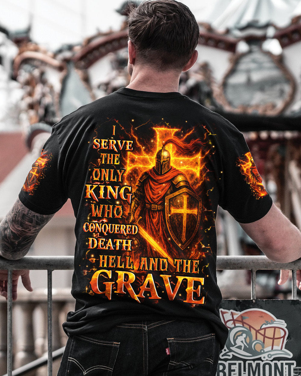 I Serve The Only King Men's All Over Print Shirt - Yhhn0306254