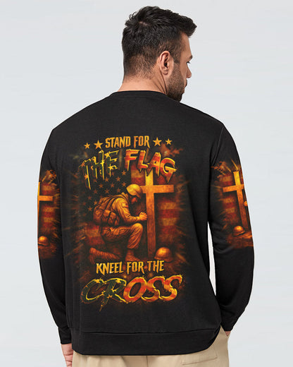 Stand For The Flag Kneel For The Cross Men's All Over Print Shirt - Yhhn0506254