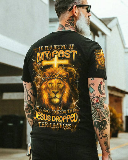 Jesus Dropped The Charges Lion Men's All Over Print Shirt - Yhhn0605251