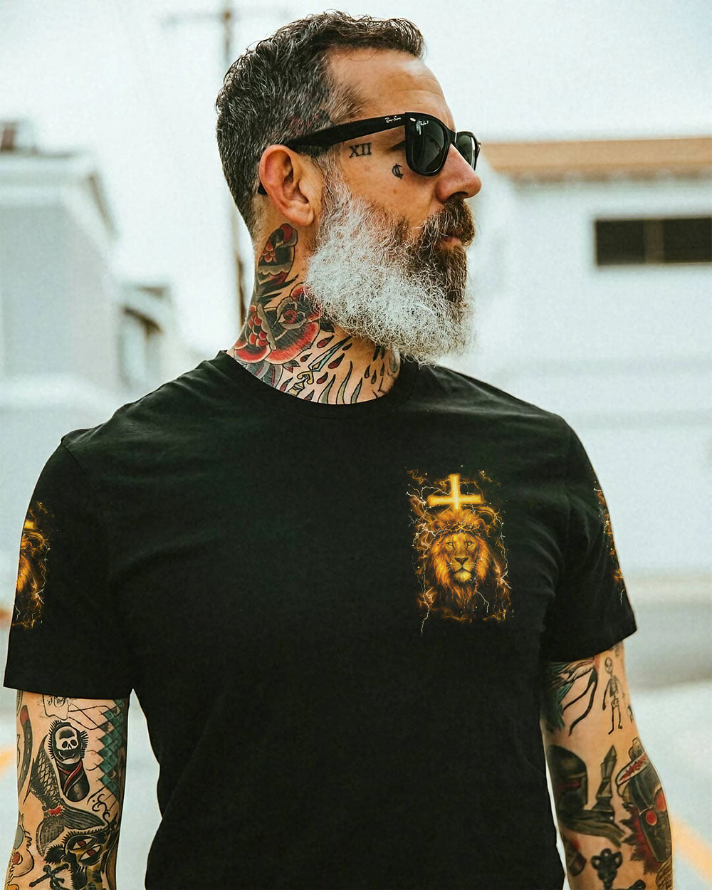 Jesus Dropped The Charges Lion Men's All Over Print Shirt - Yhhn0605251