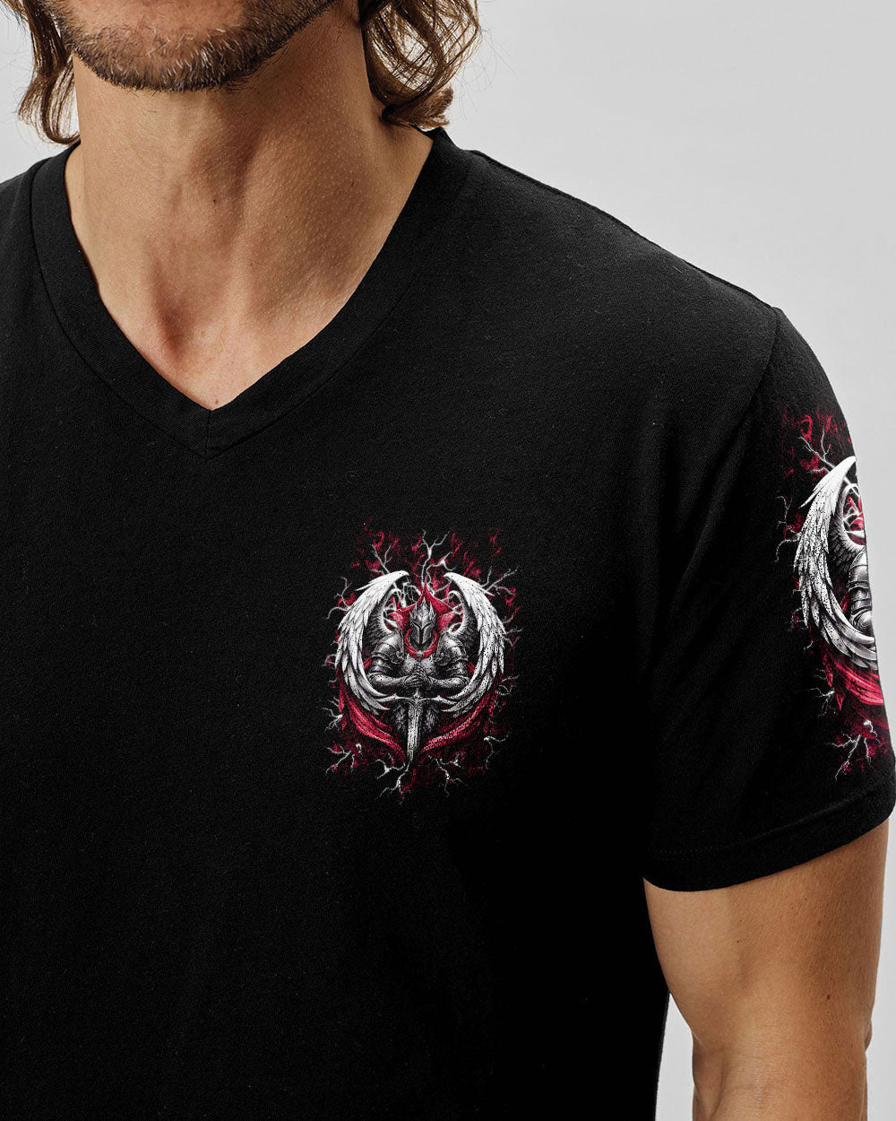 A Warrior Of Christ Men's All Over Print Shirt - Yhhn0904253