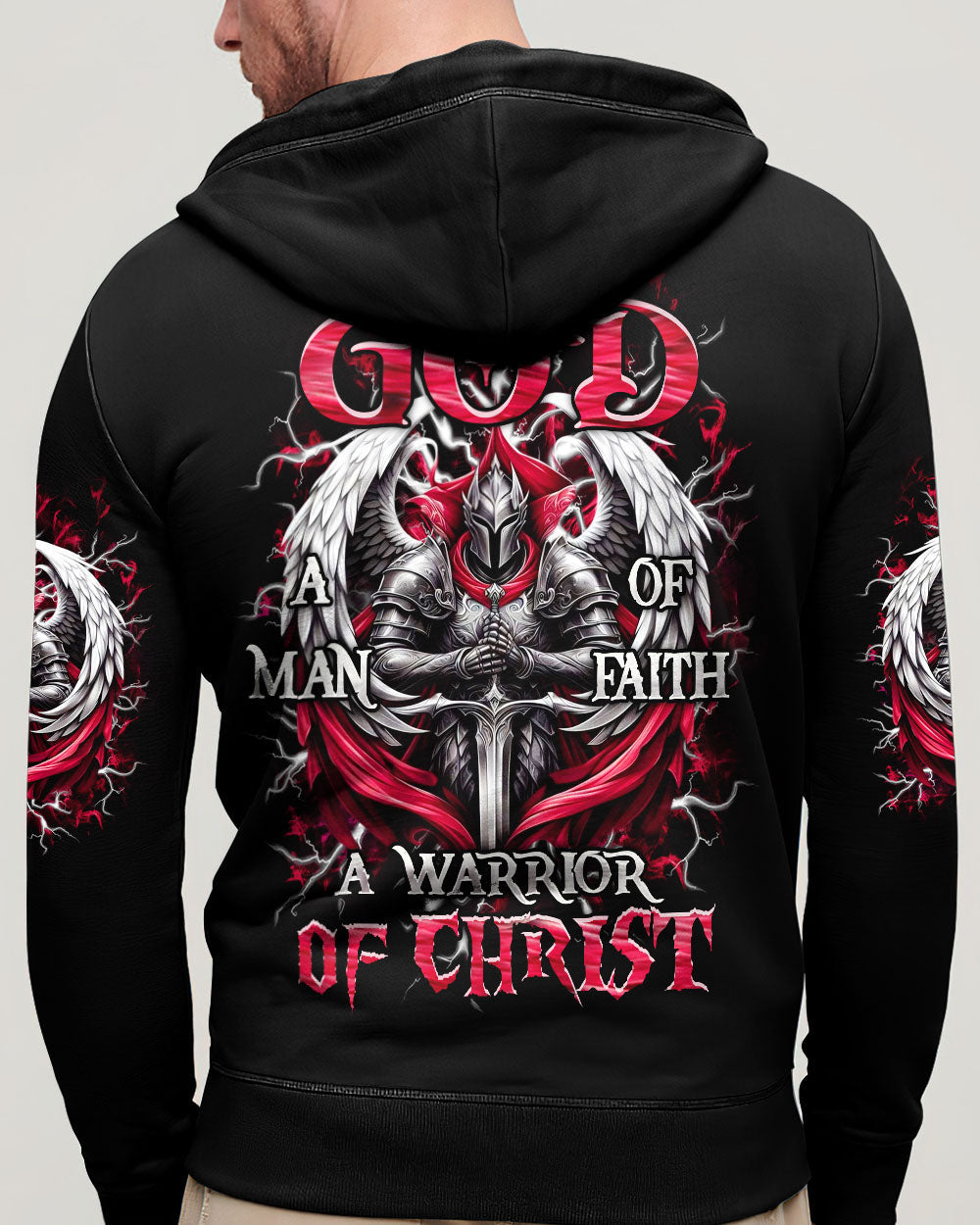 A Warrior Of Christ Men's All Over Print Shirt - Yhhn0904253