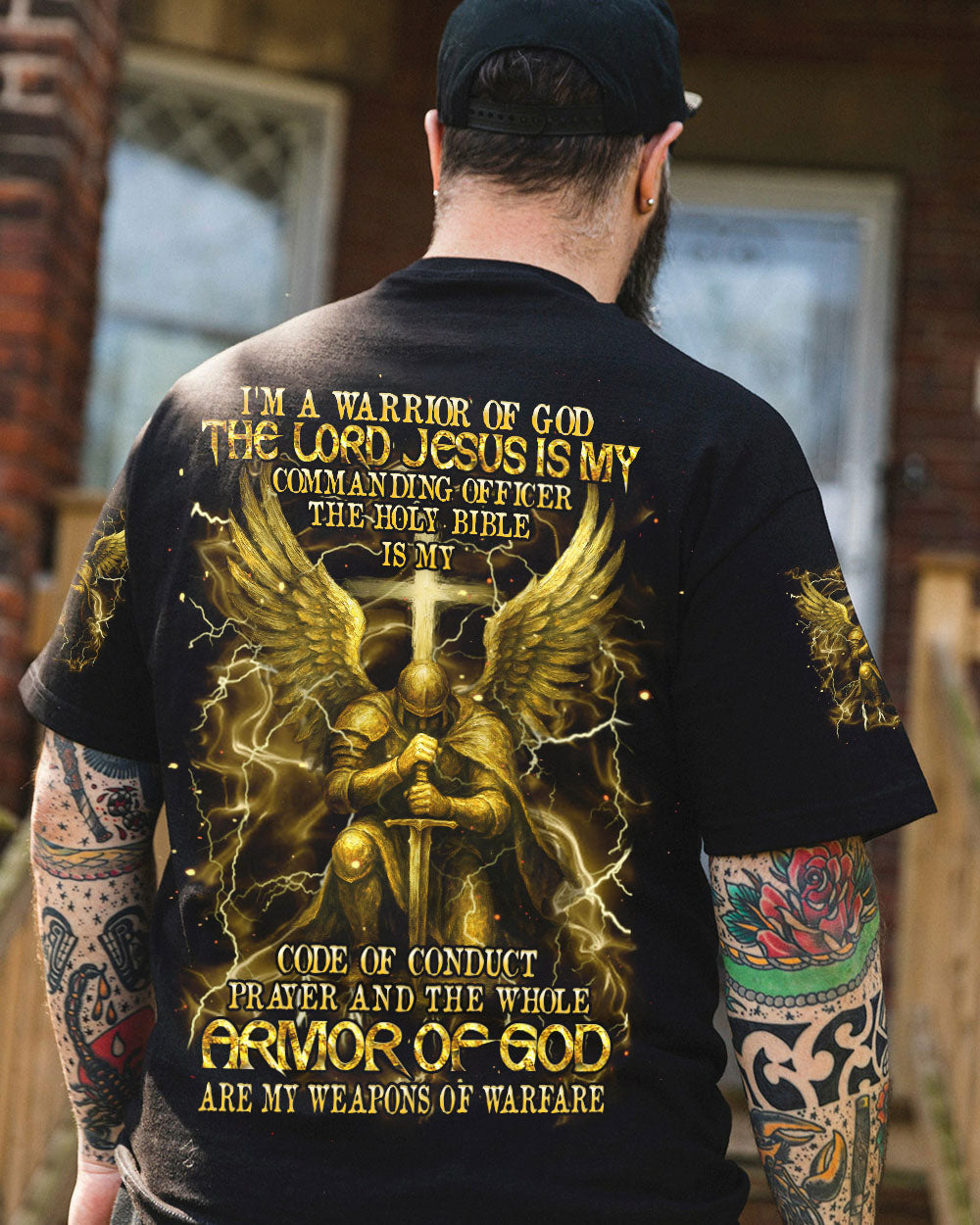 I'm A Warrior Of God Men's All Over Print Shirt - Yhhn1004254