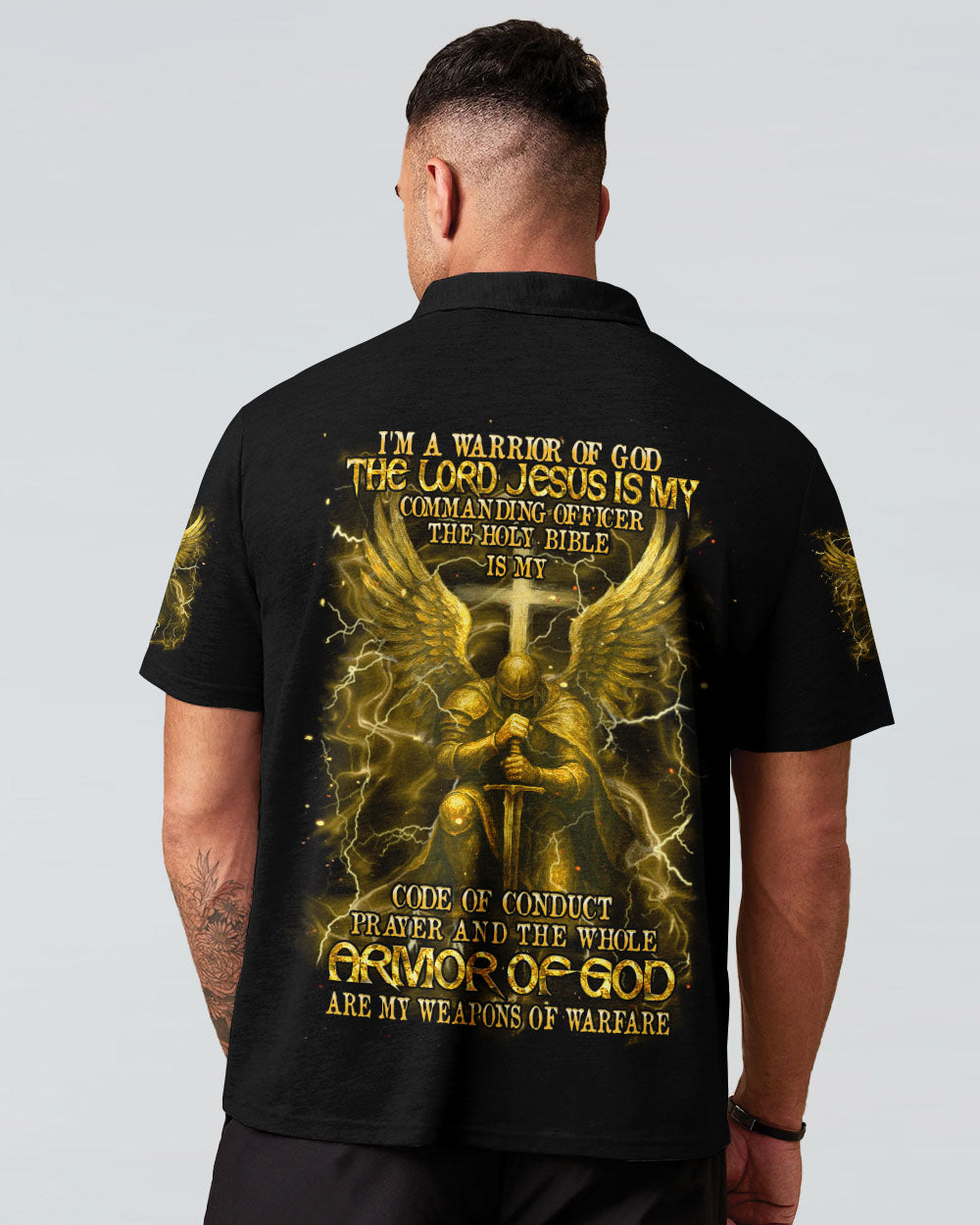 I'm A Warrior Of God Men's All Over Print Shirt - Yhhn1004254