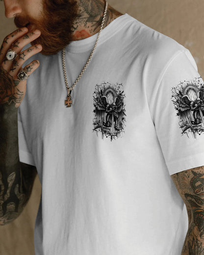 When God's Warriors Go Down On Their Knees Men's All Over Print Shirt - Yhhn1104253