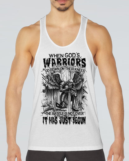 When God's Warriors Go Down On Their Knees Men's All Over Print Shirt - Yhhn1104253