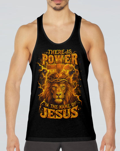 There Is Power In The Name Of Jesus Men's All Over Print Shirt - Yhhn1305252