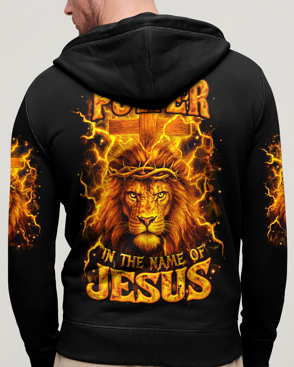 There Is Power In The Name Of Jesus Men's All Over Print Shirt - Yhhn1305252