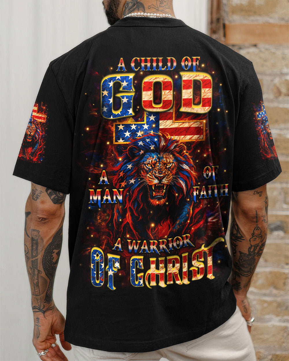 A Warrior Of Christ Men's All Over Print Shirt - Yhhn1306251